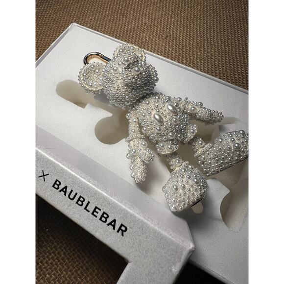 Disney X Baublebar Pearl Mickey Mouse Charm Keychain -Rare/HTF - Picture 2 of 12